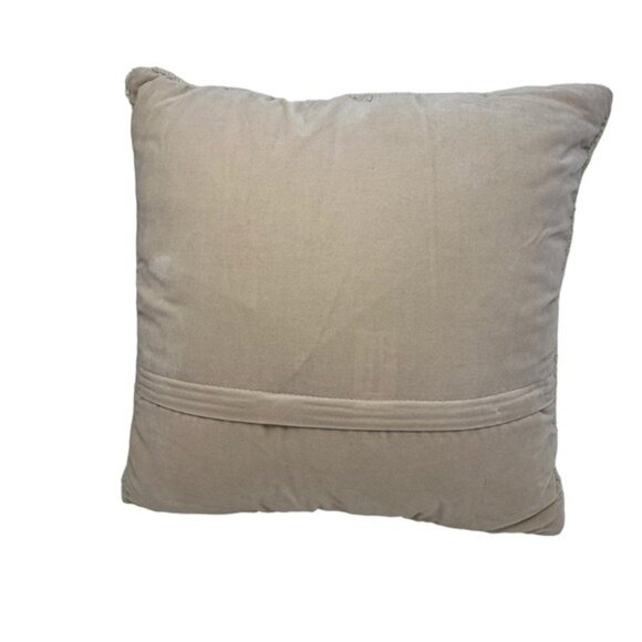 Hooked Wool Pillow